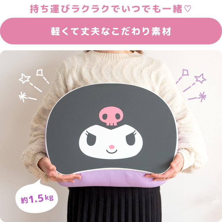 サンリオキャラクターズ テーブルクッション 膝上 クッションテーブル 車中 車内テーブル 天板 マイクロビーズクッション ラップトップテーブル | 宮武製作所 | 25