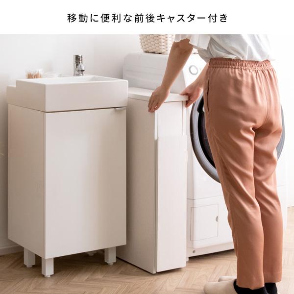 スリムダストボックス Santia（サンティア）30L 木製ゴミ箱 プッシュ式ダストボックス キッチンペール ごみ箱 ゴミ箱 おしゃれ 省スペース 隙間収納 | 宮武製作所 | 07