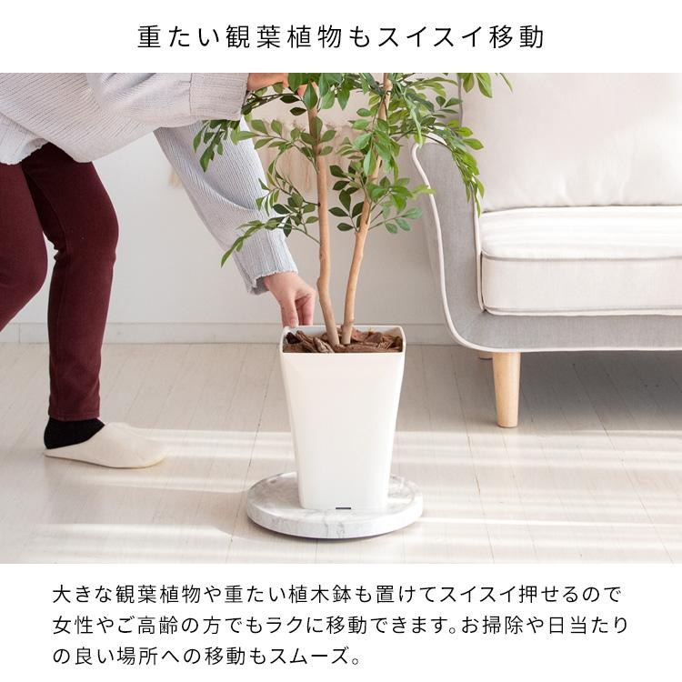 プランタースタンド Treno（トレーノ）植木鉢皿 木製 植木鉢台