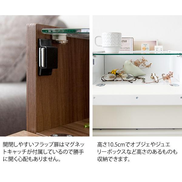宮武製作所 サイドテーブル Proprio（プロプリオ）ガラス天板 サブ