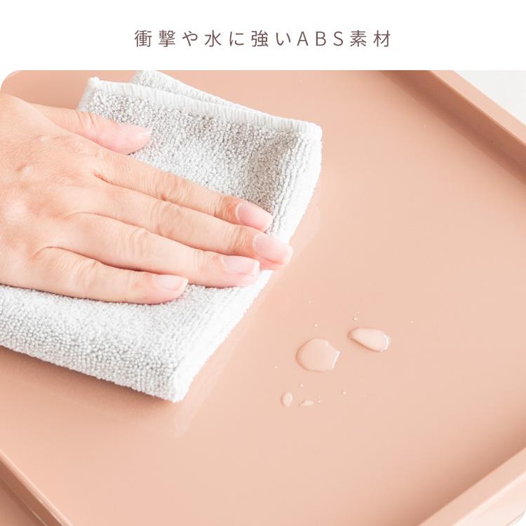 マルチワゴン Pluna（プルーナ）トローリーワゴンコスメ収納 ネイルサロン ベビー用品 韓国インテリア デスクサイド リビング ダイニング_21