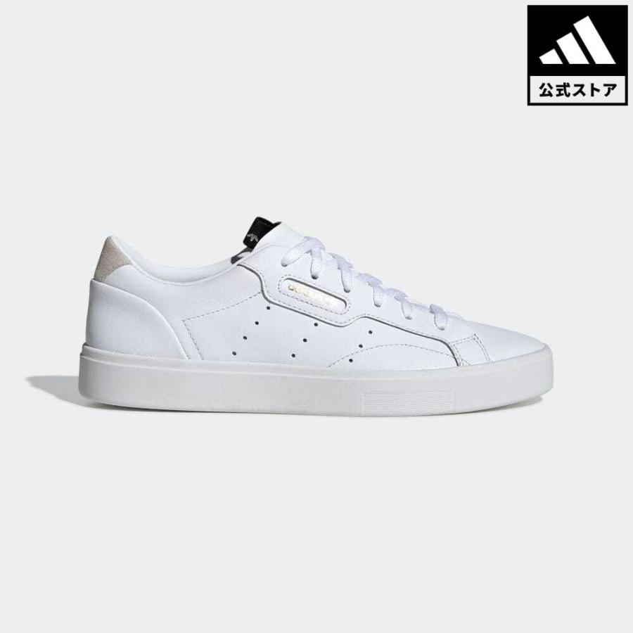 返品可 送料無料 アディダス公式 シューズ スニーカー Adidas アディダス スリーク Adidas Sleek Shoes ダッドシューズ ダッドスニーカー 厚底スニーカー Wh Adidas Shop Paypayモール店 通販 Paypayモール
