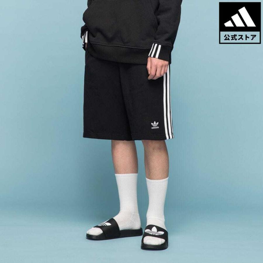 返品可 スーパーセール期間限定 アディダス公式 ウェア 服 ボトムス 定番のお歳暮 冬ギフト 3 Shorts adidas ハーフパンツ Stripes