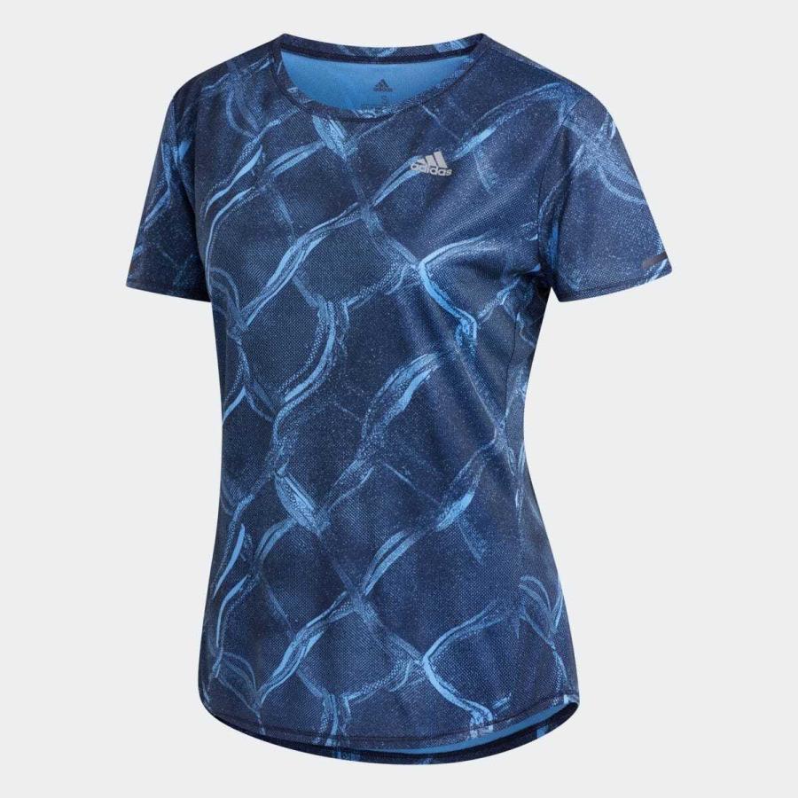 セール価格 アディダス公式 ウェア トップス Adidas オウン ザ ラン Aop Tシャツw ランニングウェア 半袖 Adidas Shop Paypayモール店 通販 Paypayモール