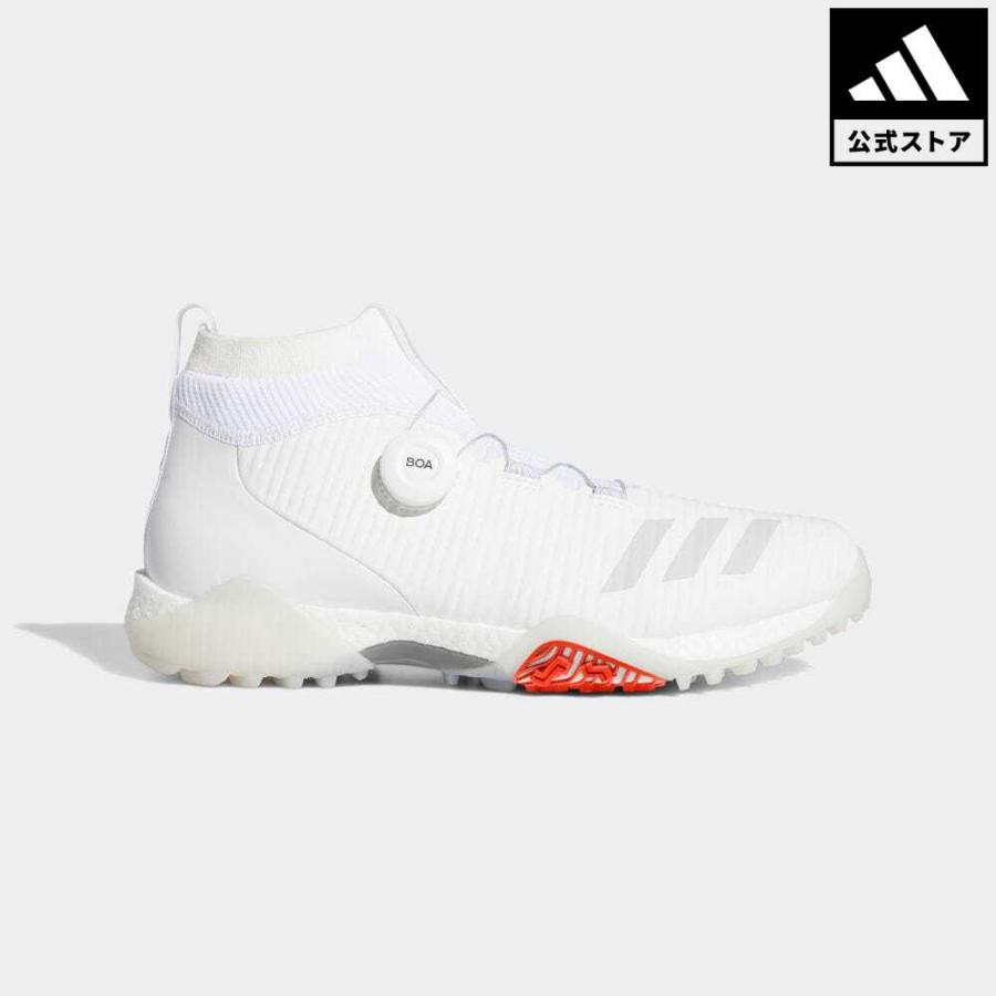 アディダス公式 シューズ靴 スポーツシューズ ゴルフ adidas コードカオス ボア/CodeChaos Boa Golf Shoes whitesneaker