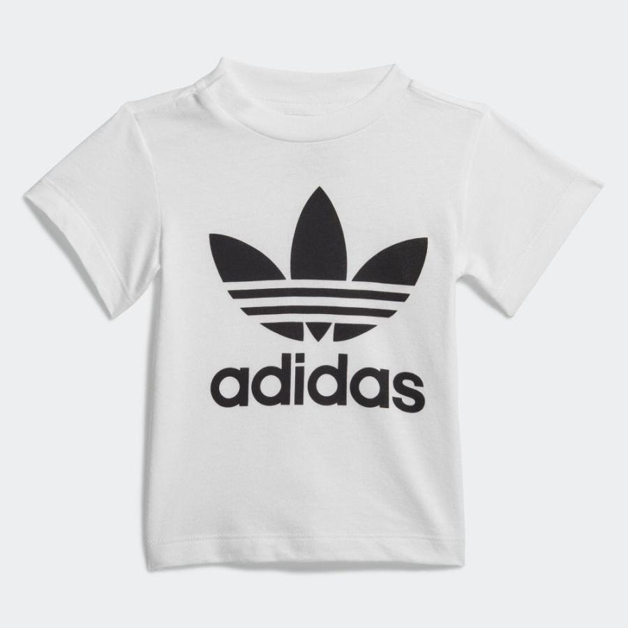 返品可 アディダス公式 ウェア・服 その他ウェア adidas 子供用トレフォイル ショーツ Tシャツ セット [Trefoil Shorts Tee Set]｜adidas｜03