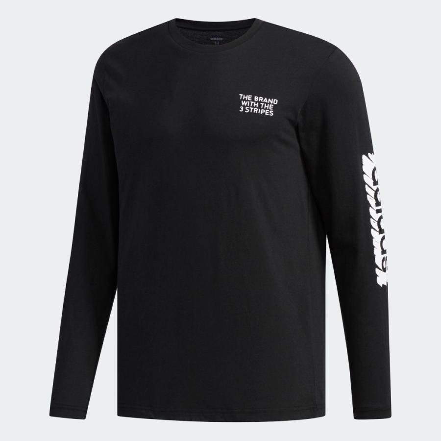 返品可 アディダス公式 ウェア トップス Adidas スクリブルド 長袖tシャツ Scribbled Tee ロンt Adidas Shop Paypayモール店 通販 Paypayモール