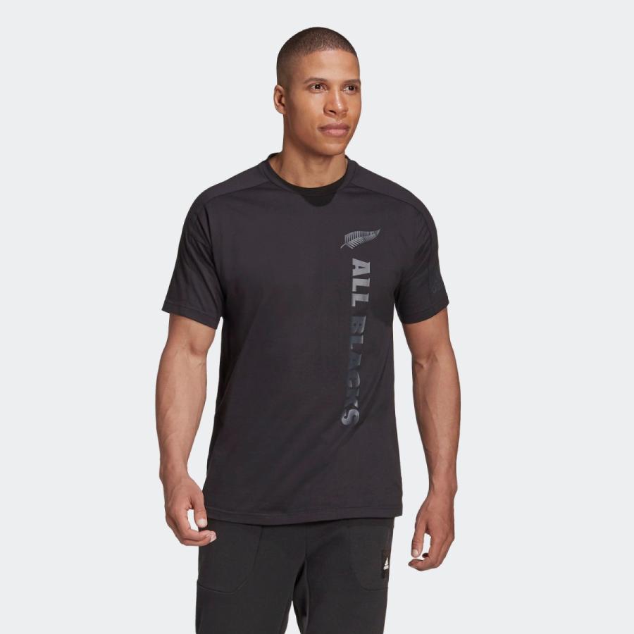 お歳暮 セール価格 返品可 アディダス公式 ウェア 服 トップス Adidas オールブラックス サポーター 半袖