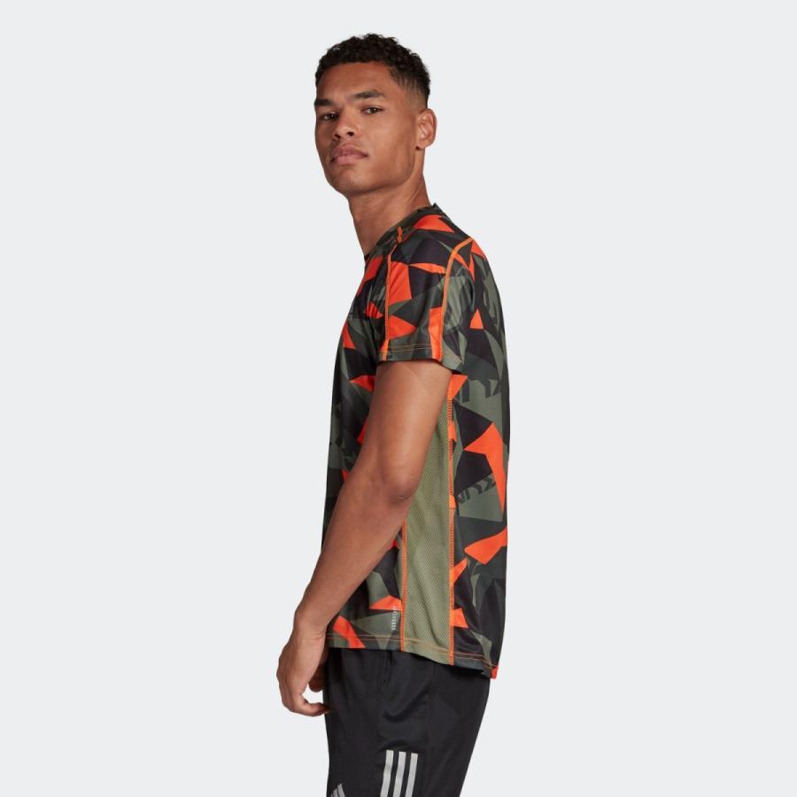 セール価格 返品可 アディダス公式 ウェア 服 トップス Adidas オウン ザ ラン カモフラージュ半袖tシャツ Own The Run Camouflage Tee ランニングウェア Adidas Shop Paypayモール店 通販 Paypayモール