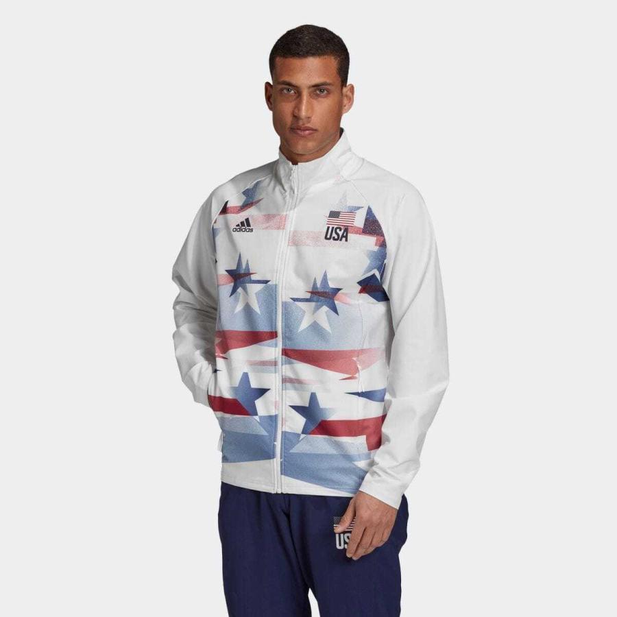 アウトレット価格 アディダス公式 ウェア アウター Adidas Usa バレーボール メンズ ウォームアップ ジャケット Usa Volleyball Warmup Jacket Men Adidas Shop Paypayモール店 通販 Paypayモール