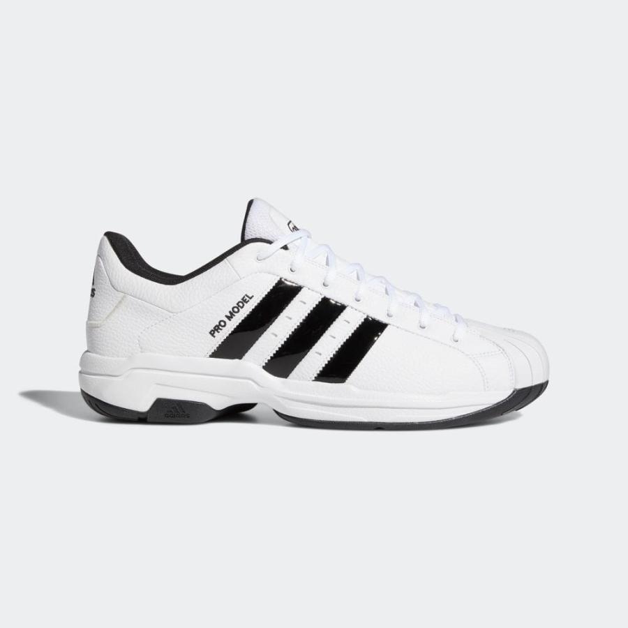 日本最大のブランド 返品可 送料無料 アディダス公式 シューズ 靴 スポーツシューズ Adidas プロモデル 2g ロー Promodel Low バッシュ Whitesneaker