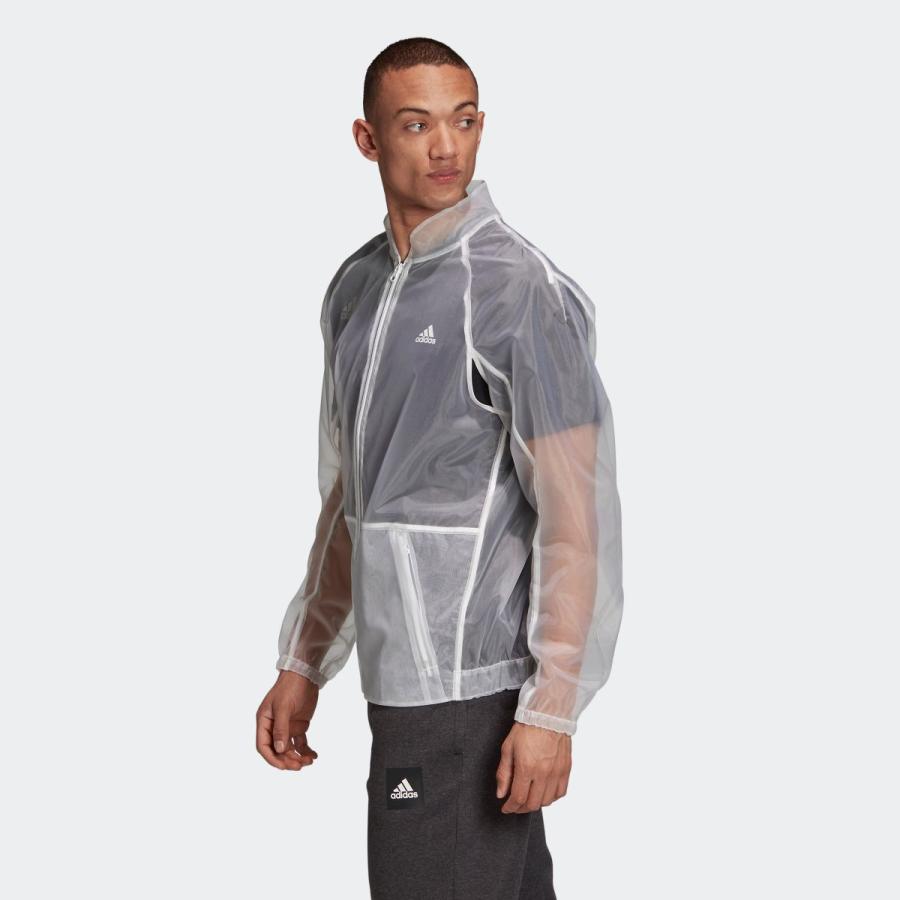 adidas transparent jacket