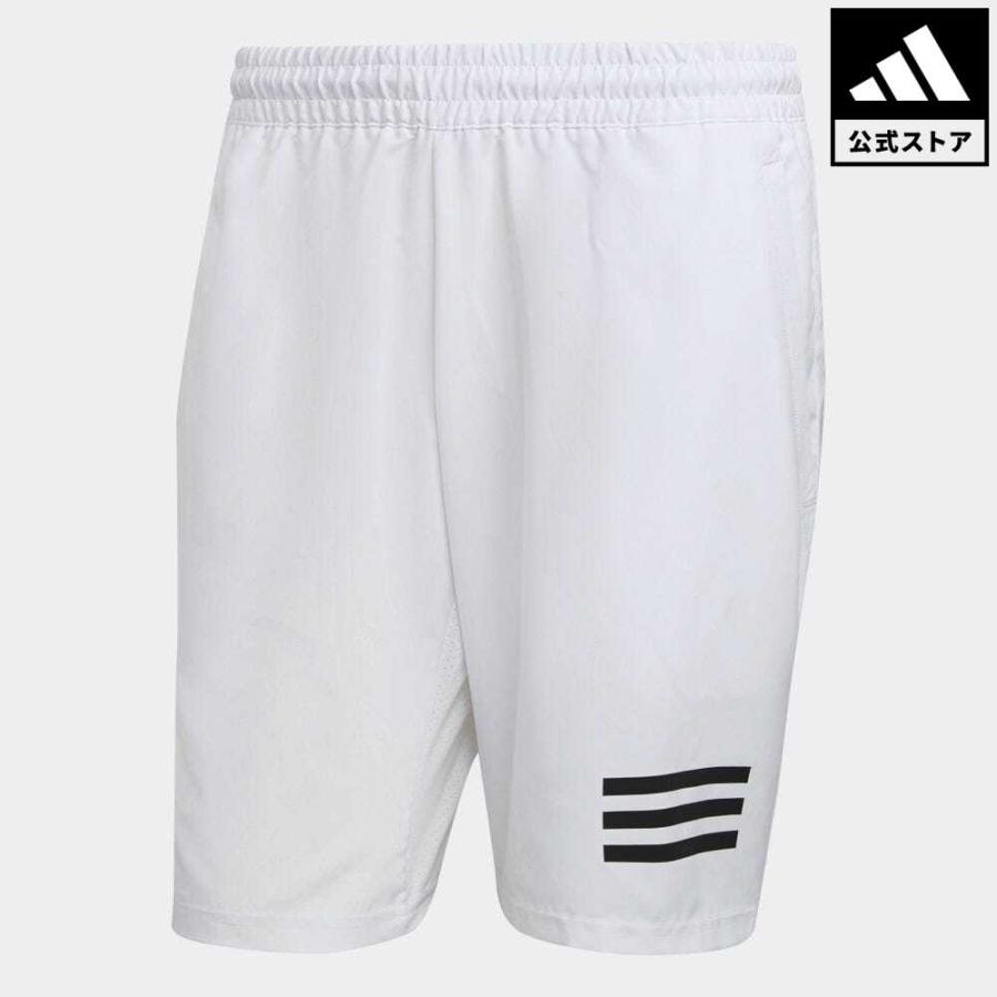 返品可 アディダス公式 ウェア Seal限定商品 服 ボトムス Adidas クラブ ショーツ 3 Stripes Shorts Tennis 3 ストライプス テニス Club