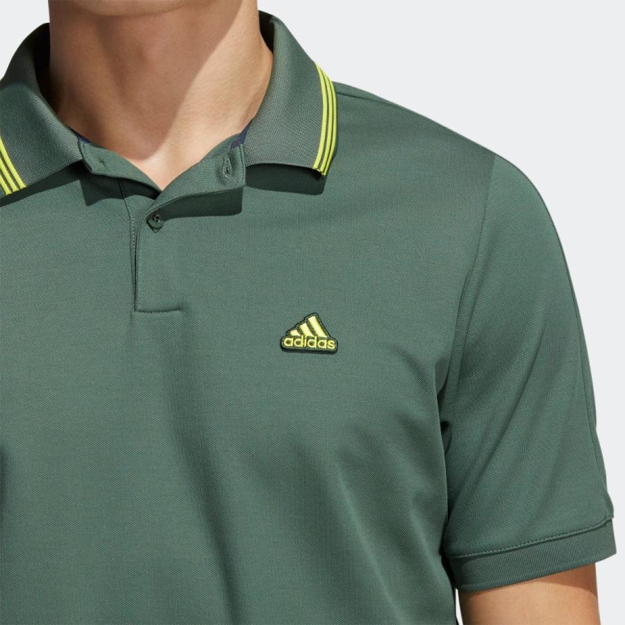 セール価格 返品可 アディダス公式 ウェア・服 トップス ゴルフ adidas PRIMEGREEN ラインド 半袖ポロ / Go-To Primegreen Pique Polo Shirt notp04