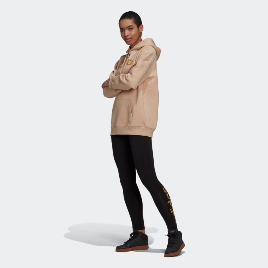 返品可 アディダス公式 ウェア・服 ボトムス adidas エッセンシャルズ ハイウエスト ロゴ レギンス / Essentials High-Waisted Logo Leggings レギンス スポー…|adidas|04