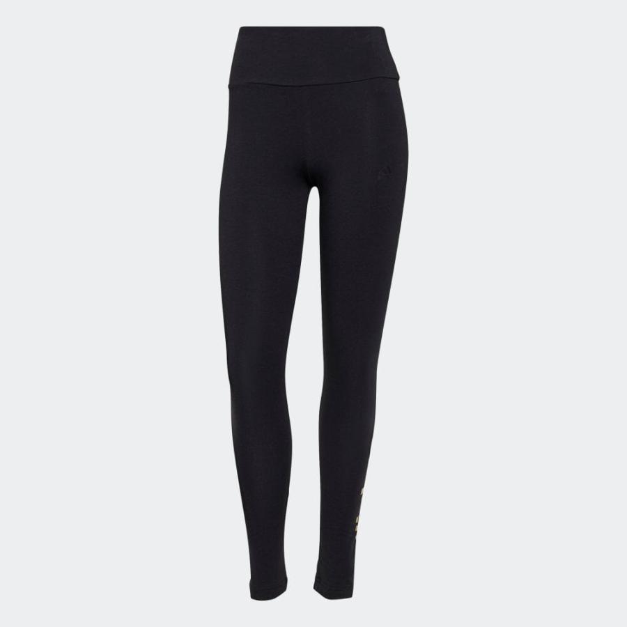 返品可 アディダス公式 ウェア・服 ボトムス adidas エッセンシャルズ ハイウエスト ロゴ レギンス / Essentials High-Waisted Logo Leggings レギンス スポー…|adidas|05