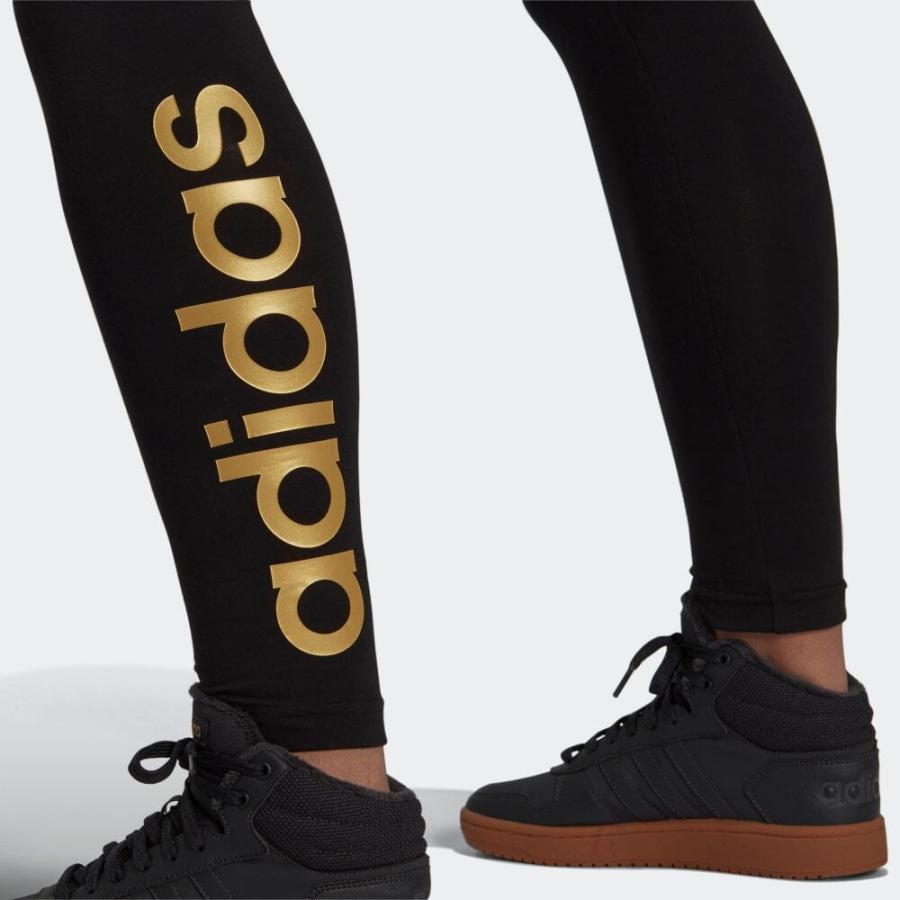 返品可 アディダス公式 ウェア・服 ボトムス adidas エッセンシャルズ ハイウエスト ロゴ レギンス / Essentials High-Waisted Logo Leggings レギンス スポー…|adidas|07