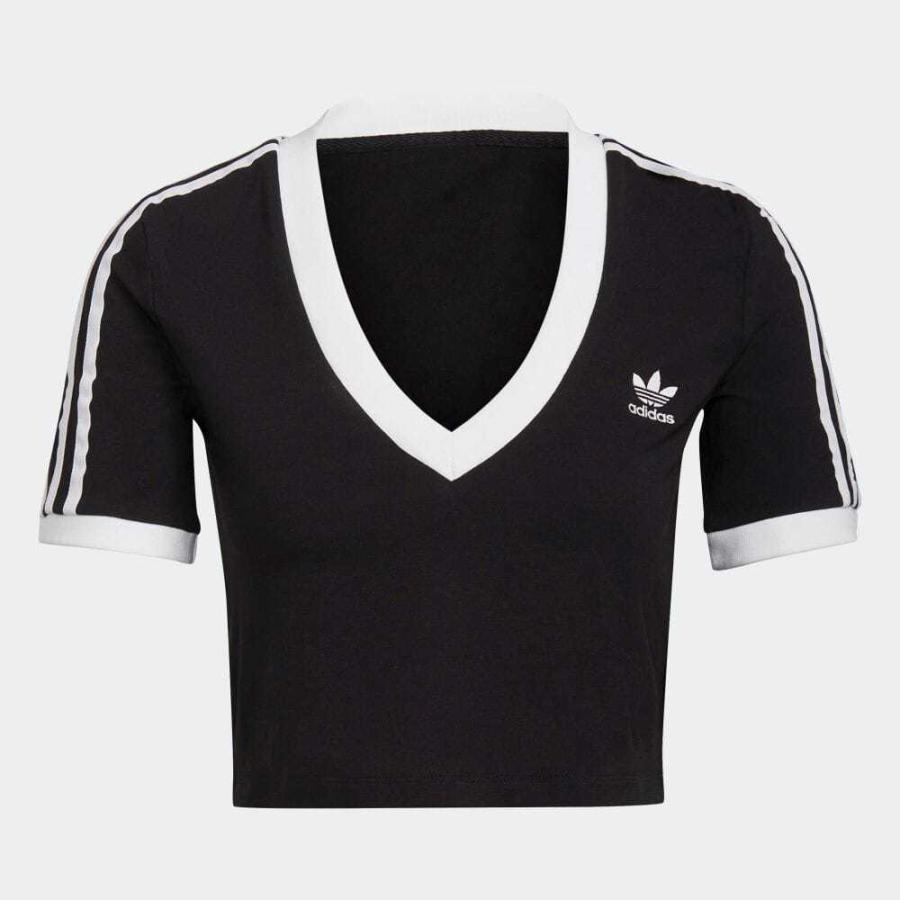 返品可 アディダス公式 ウェア・服 トップス adidas アディカラー クラシックス クロップド 半袖Tシャツ 半袖|adidas Shop |04