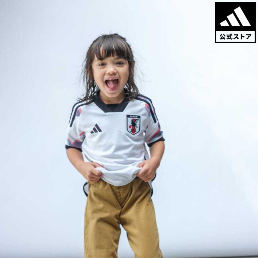 ネームプリント パーソナル 送料無料 アディダス公式 ウェア 服 トップス Adidas キッズ サッカー日本代表 22 アウェイ レプリカ ユニフォーム Hc6295 Mp1 アディダス公式オンラインショップヤフー店 通販 Yahoo ショッピング