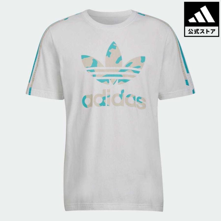 返品可 アウトレット価格 アディダス公式 ウェア・服 トップス adidas グラフィック カモ インフィル 半袖Tシャツ 半袖 :HF4892:アディダス公式オンラインショップヤフー店