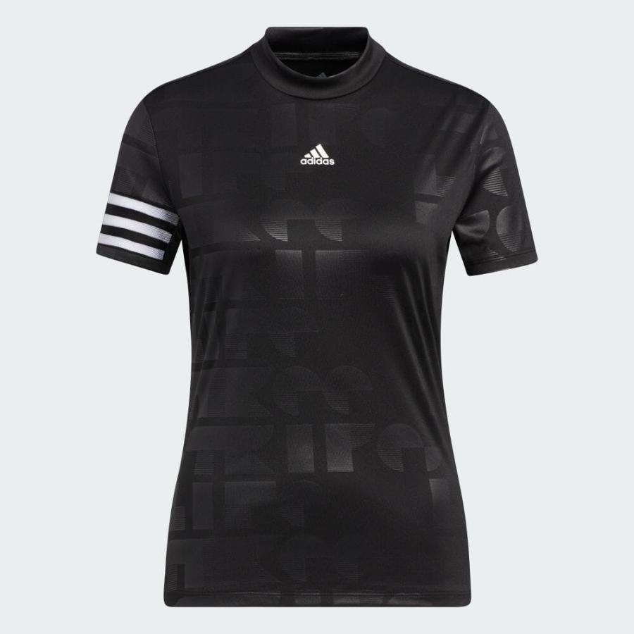 返品可 アウトレット価格 アディダス公式 ウェア・服 トップス ゴルフ adidas デボス加工 モックネックシャツ Gnot｜adidas｜02