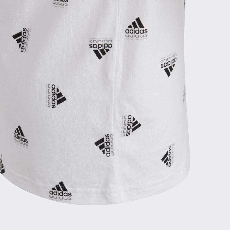 返品可 セール価格 アディダス公式 ウェア・服 トップス adidas ブランド ラブ 総柄プリント 半袖Tシャツ 半袖｜adidas｜06