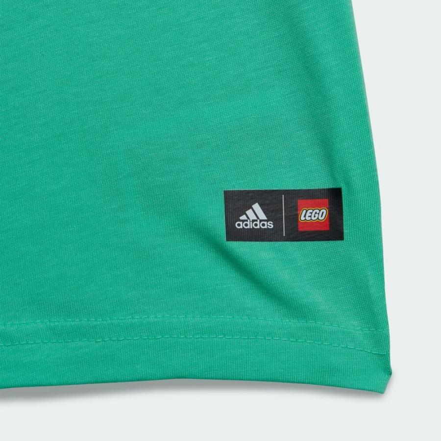 期間限定SALE 04/26 00:00〜05/06 23:59 返品可 アディダス公式 ウェア・服 セットアップ adidas adidas × LEGOプレー Tシャツ & ショーツ セットアップ 上｜adidas｜08