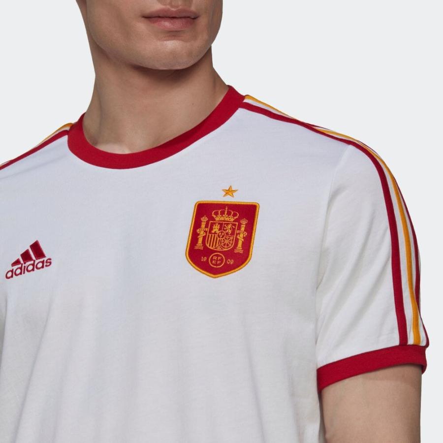 返品可 アディダス公式 ウェア・服 トップス adidas スペイン スリーストライプス 半袖Tシャツ 半袖 wicol|adidas|05