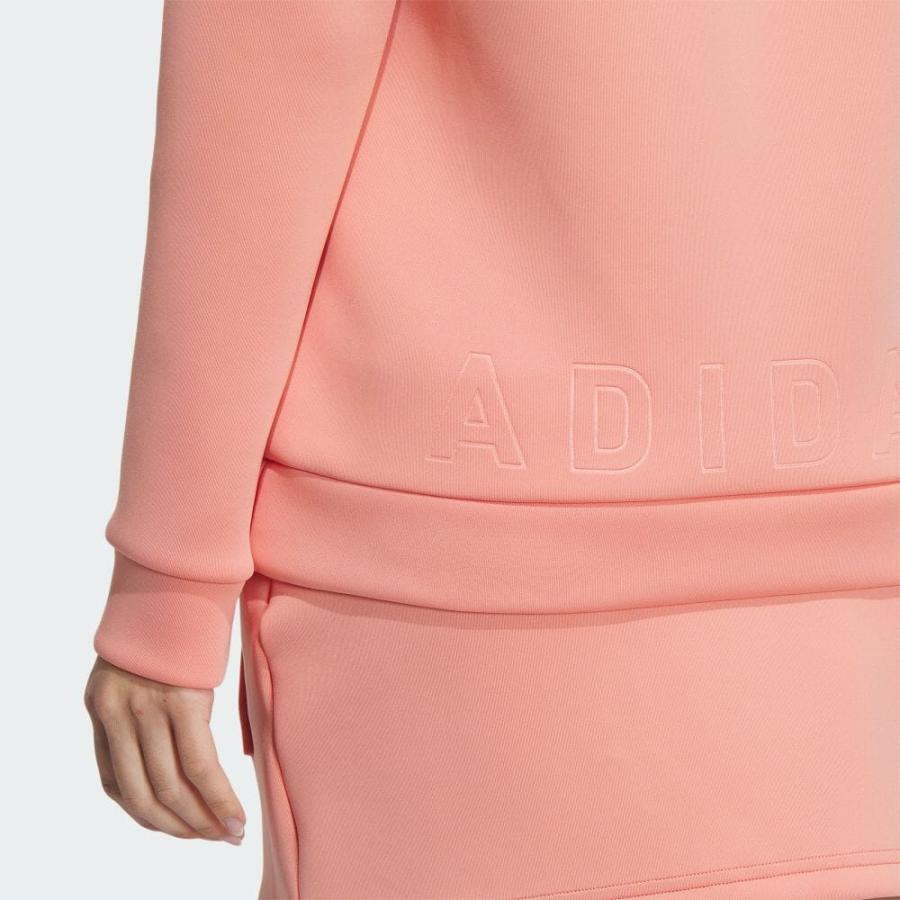 返品可 セール価格 送料無料 アディダス公式 ウェア・服 トップス ゴルフ adidas エンボスプリント ダンボールニット 長袖フーディー トレーナー｜adidas｜11