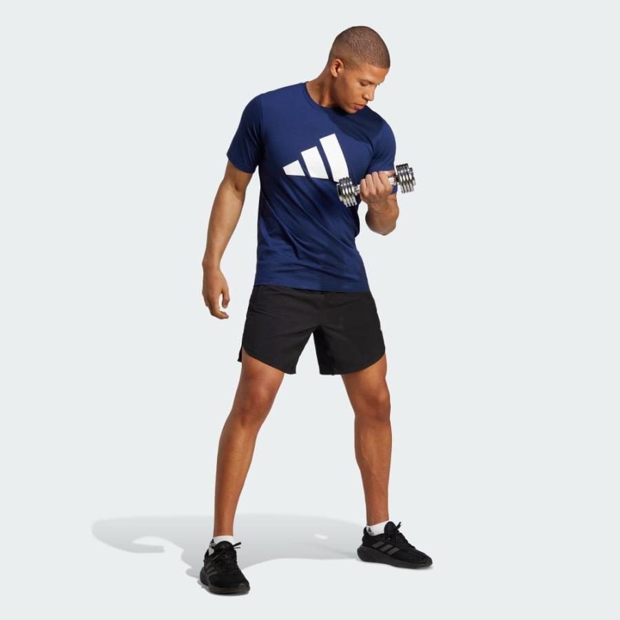 返品可 アディダス公式 ウェア・服 トップス adidas トレイン エッセンシャルズ Feelready ロゴ トレーニング半袖Tシャツ 半袖 fd24｜adidas｜04