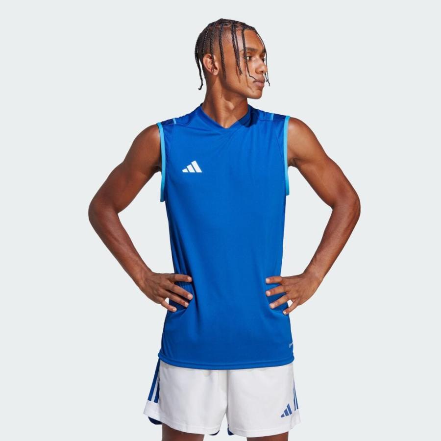 返品可 アディダス公式 ウェア・服 トップス adidas ティロ 23 コンペティションノースリーブジャージー｜adidas｜02