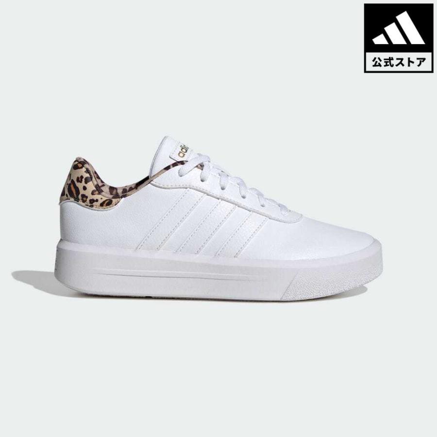 返品可 アディダス公式 シューズ・靴 スニーカー adidas コートプラットフォーム / Court Platform ローカット notp