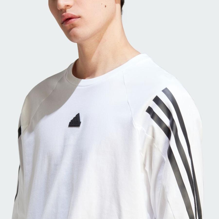 返品可 セール価格 アディダス公式 ウェア・服 トップス adidas フューチャーアイコン スリーストライプス 長袖Tシャツ ロンt｜adidas｜06