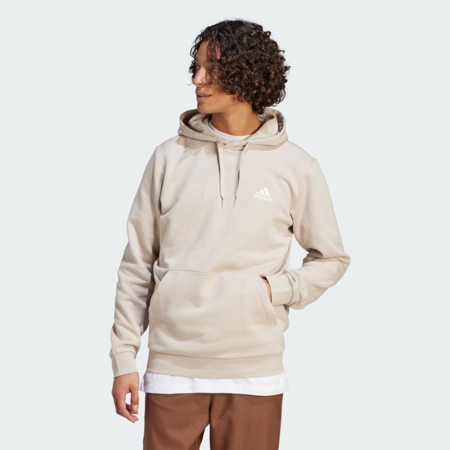 返品可 セール価格 アディダス公式 ウェア・服 トップス adidas エッセンシャルズ フリースパーカー トレーナー｜adidas｜02