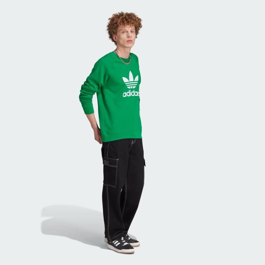 返品可 セール価格 アディダス公式 ウェア・服 トップス adidas アディカラー クラシックス トレフォイル クルーネック スウェット｜adidas｜04