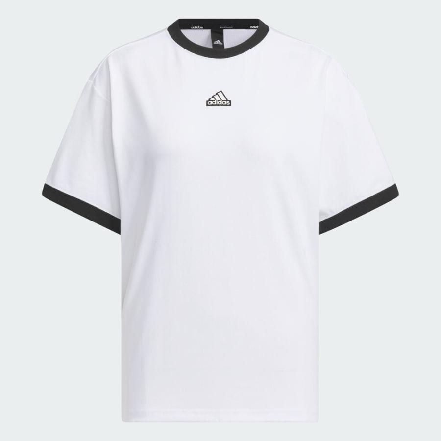 返品可 アディダス公式 ウェア・服 トップス adidas ワーディング ルーズフィット シングルジャージー 半袖Tシャツ 半袖｜adidas｜05