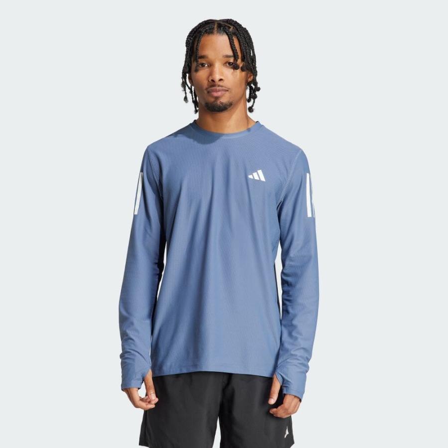 返品可 アディダス公式 ウェア・服 トップス adidas オウン ザ ラン 長袖Tシャツ ランニングウェア ロンt｜adidas｜02