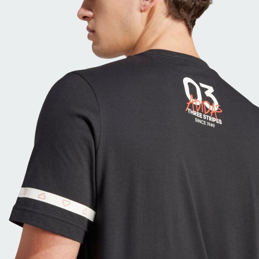 返品可 アディダス公式 ウェア・服 トップス adidas ブランドラブ カレッジ グラフィック 半袖Tシャツ 半袖 notp fd24｜adidas｜06