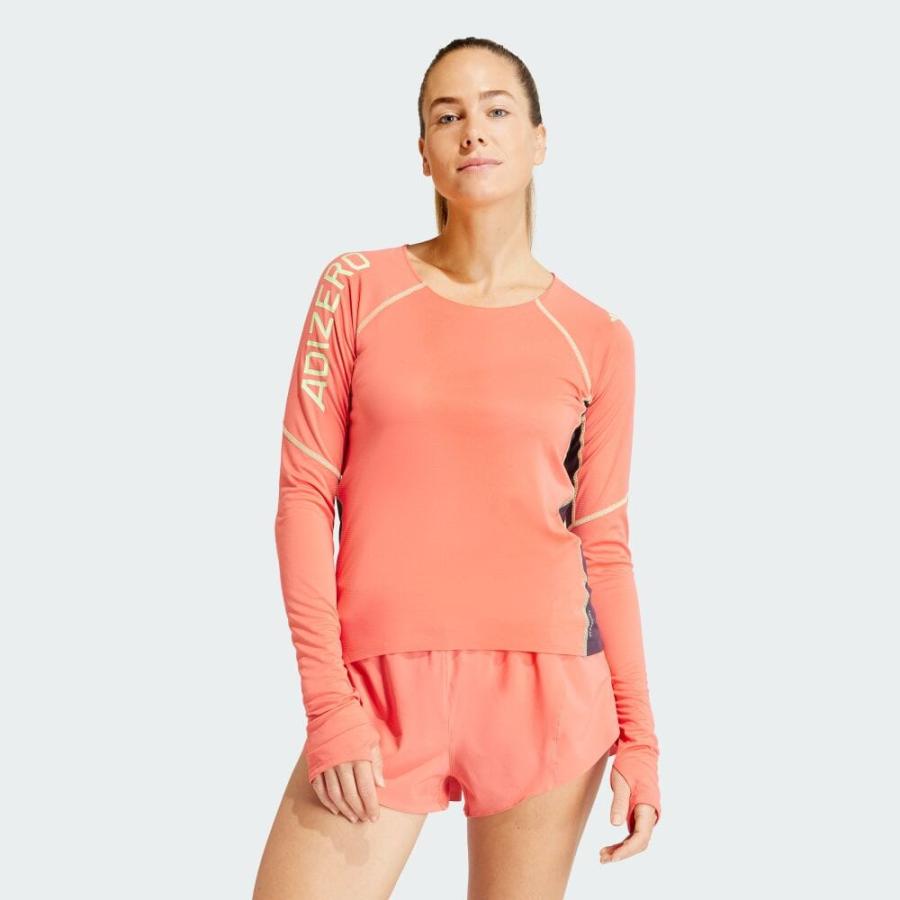 返品可 セール価格 アディダス公式 ウェア・服 トップス adidas 駅伝 ランニング長袖Tシャツ ランニングウェア ロンt｜adidas｜03