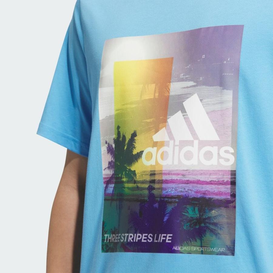 返品可 アディダス公式 ウェア・服 トップス adidas 【JO1河野 純喜さん着用】M PALM TREE Tシャツ 半袖 notp sucp｜adidas｜05