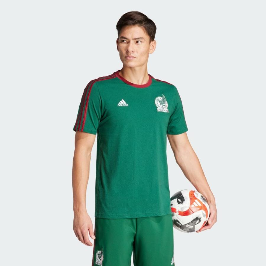 返品可 アディダス公式 ウェア・服 トップス adidas メキシコ代表 DNA スリーストライプス 半袖Tシャツ 半袖 notp｜adidas｜04