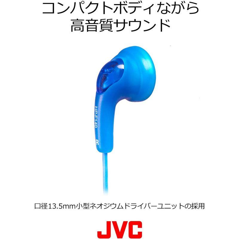 JVCケンウッド JVC HP-F140-G グミホン ステレオミニイヤホン グリーン｜adiola｜03