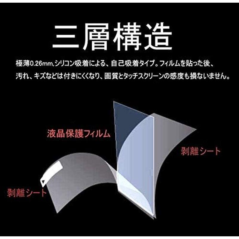 8型 スバル XV 8インチ パナソニック ビルトインナビ/スバル レヴォーグ 8インチ ダイヤトーン サウンドナビ 保護フィルム カーナ｜adiola｜02