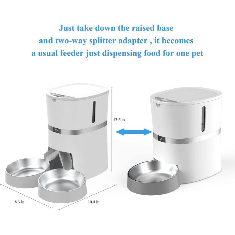 WellToBe多頭飼いに向け キャットフード 自動給餌器 猫 犬用 wifi スマート自動えさやり器 設定も簡単でした スマホ遠隔操作 タ キャットフード 自動給餌器 犬用 wifi スマート自動えさやり器 設定も簡単でした スマホ遠隔操作 商品名 　WellToBe多頭飼いに向け 商品説明 サイズ 　高さ cm　横幅 cm　奥行 cm　重量 kg　 梱包時のサイズとなります 商品自体のサイズではございませんのでご注意ください