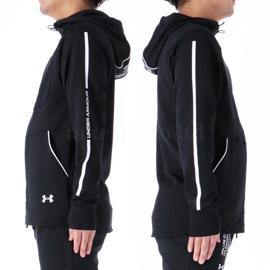 アンダーアーマー ジャージ メンズ 上下 UNDER ARMOUR パーカー パンツ ストレッチ ドライ 吸汗 速乾 トレーニングウェア 1378380-1378377 送料無料 SALE セール｜adistyle｜10