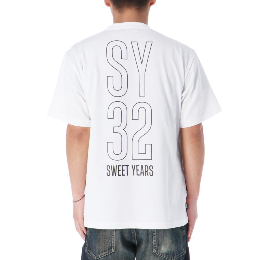 スウィートイヤーズ Tシャツ メンズ 上 SY32 by SWEET YEARS 半袖 コットン バックプリント付き 14134 送料無料｜adistyle｜11