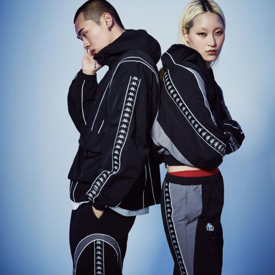 カッパ セリエA ウインドブレーカー セットアップ 上下ともにLサイズ カッパ セリエA ウインドブレーカー セットアップ 上下ともにL