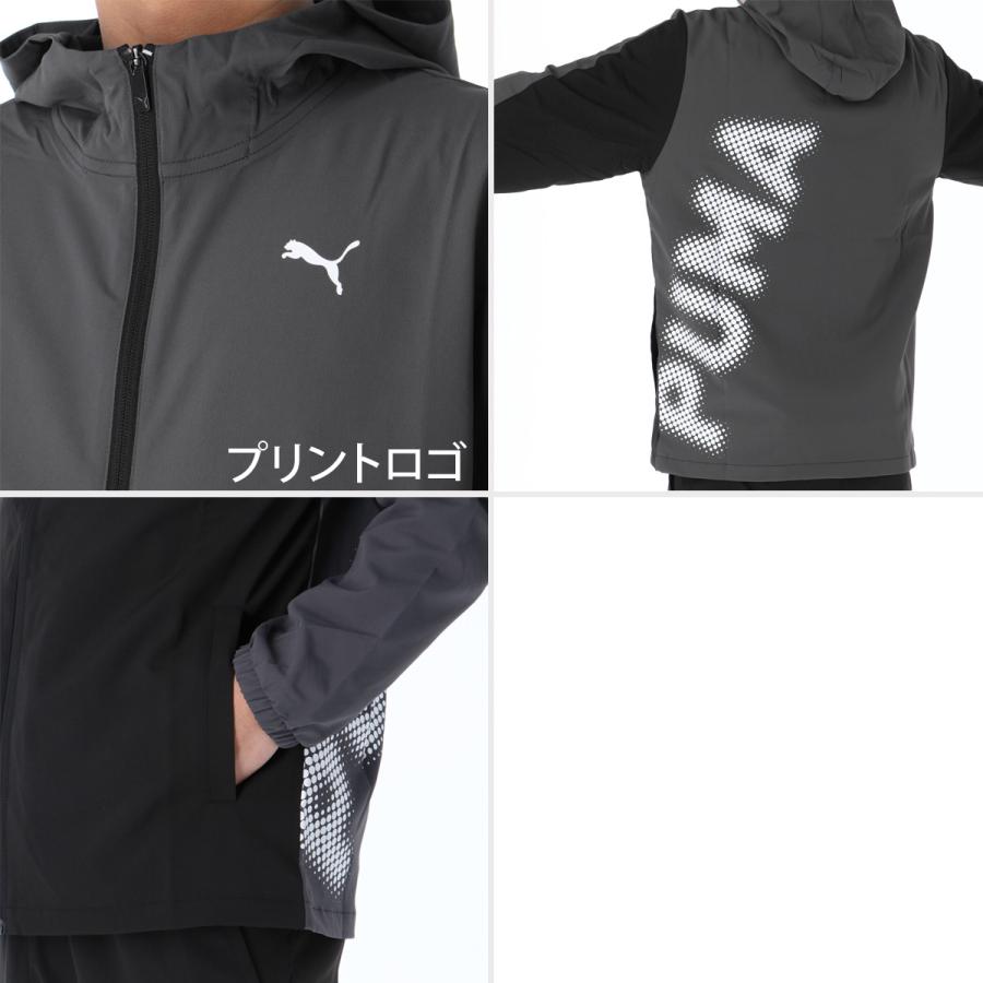 PUMA（プーマ） クロス薄手 ジャージ 上下 メンズ セットアップ