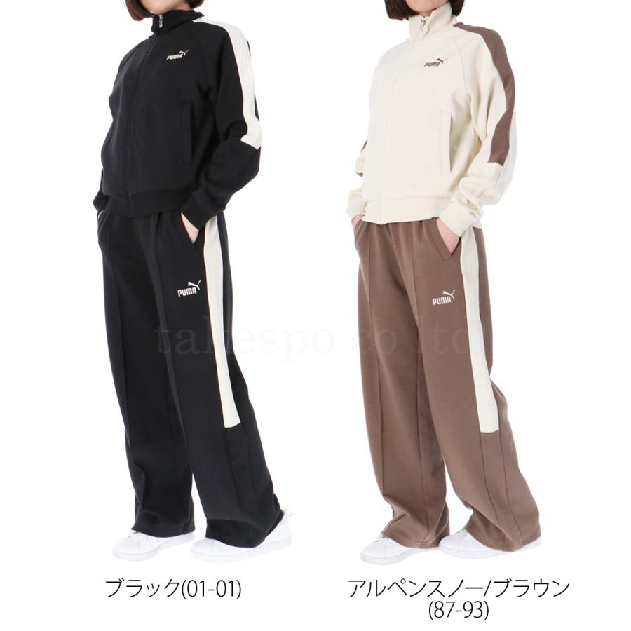 PUMA プーマ ジャージ レディース 上下 サイドライン 吸汗 速乾 PUMA プーマ ジャージ レディース 上下 サイドライン 吸汗 速乾