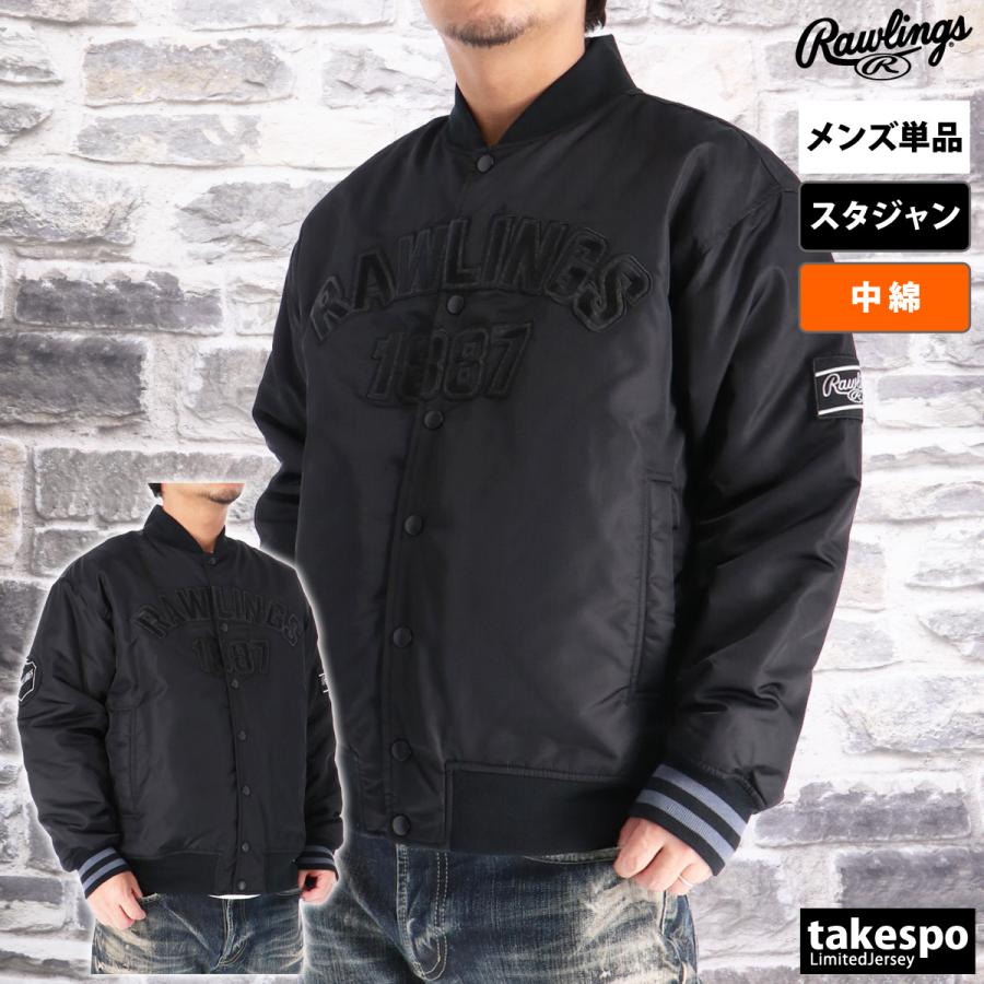 y0115-51阪神タイガース rawlings ブルゾンジャケット ジャンパー 中古